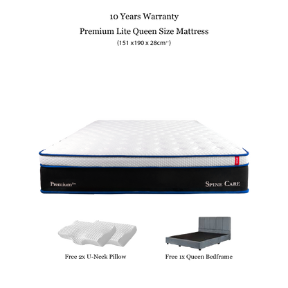Kylin Premium Hybrid Mattress - Titanium Pocket Spring Supportive Mattress