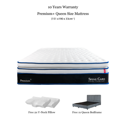 Kylin Premium Hybrid Mattress - Titanium Pocket Spring Supportive Mattress