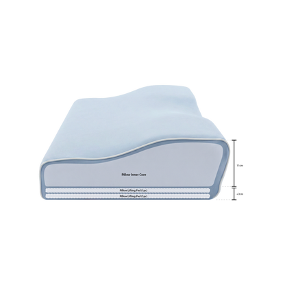 KYLIN Micro-Lift™ Height Adjustment Layer | Custom Fit for U-Neck Pillow