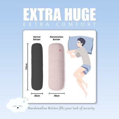 Marshmallow Bolster - Oversized Cloud-Like Comfort