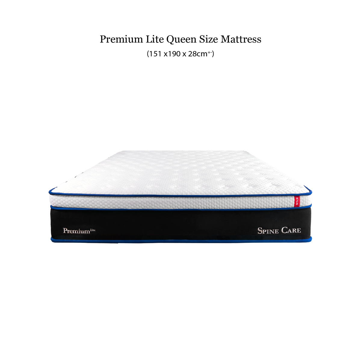 Kylin Premium Hybrid Mattress - Titanium Pocket Spring Supportive Mattress