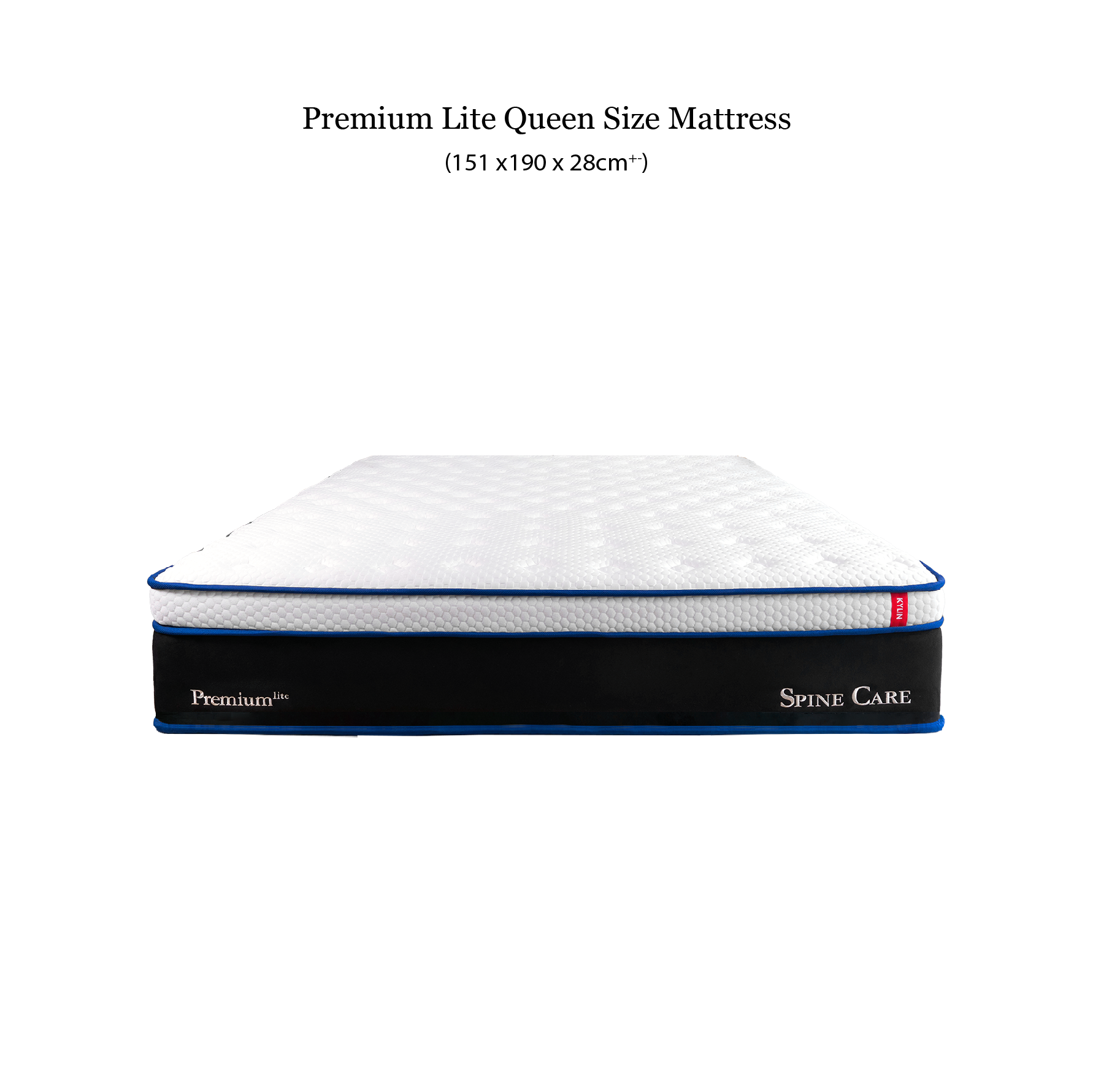 Kylin Premium Hybrid Mattress - Titanium Pocket Spring Supportive Mattress