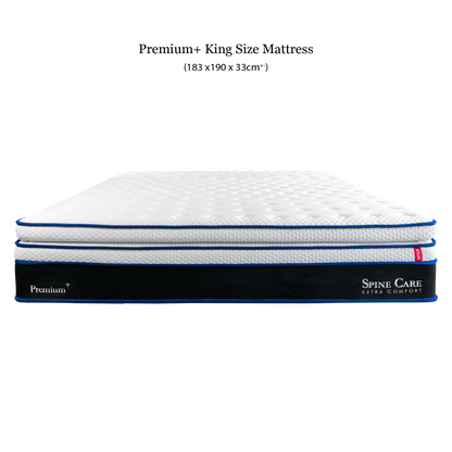 Kylin Premium Hybrid Mattress - Titanium Pocket Spring Supportive Mattress