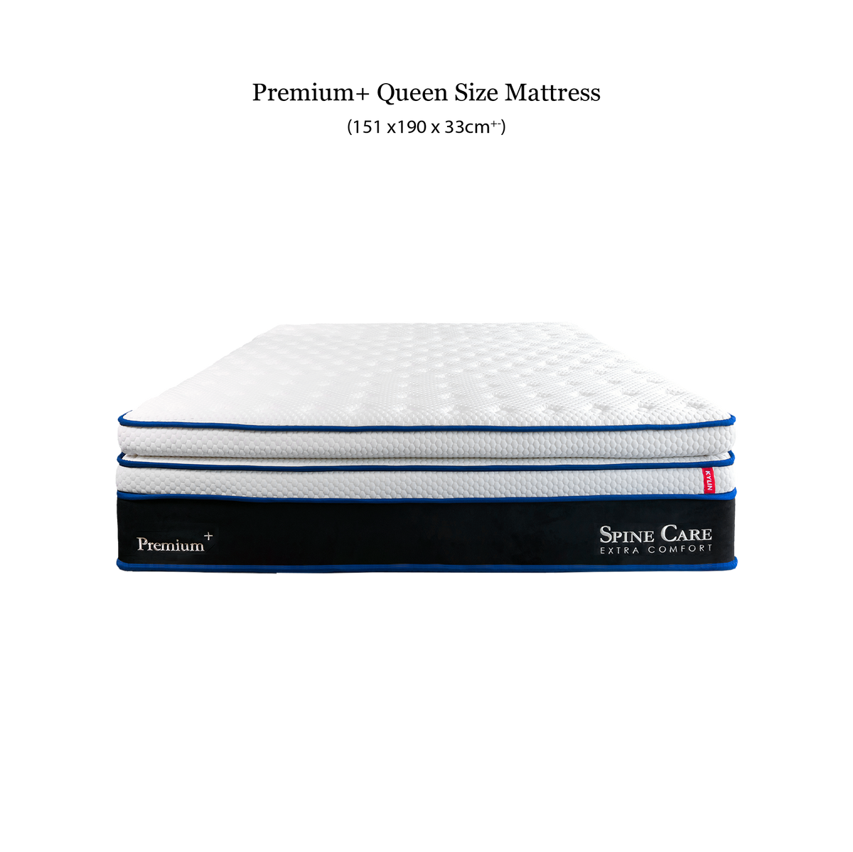 Kylin Premium Hybrid Mattress - Titanium Pocket Spring Supportive Mattress