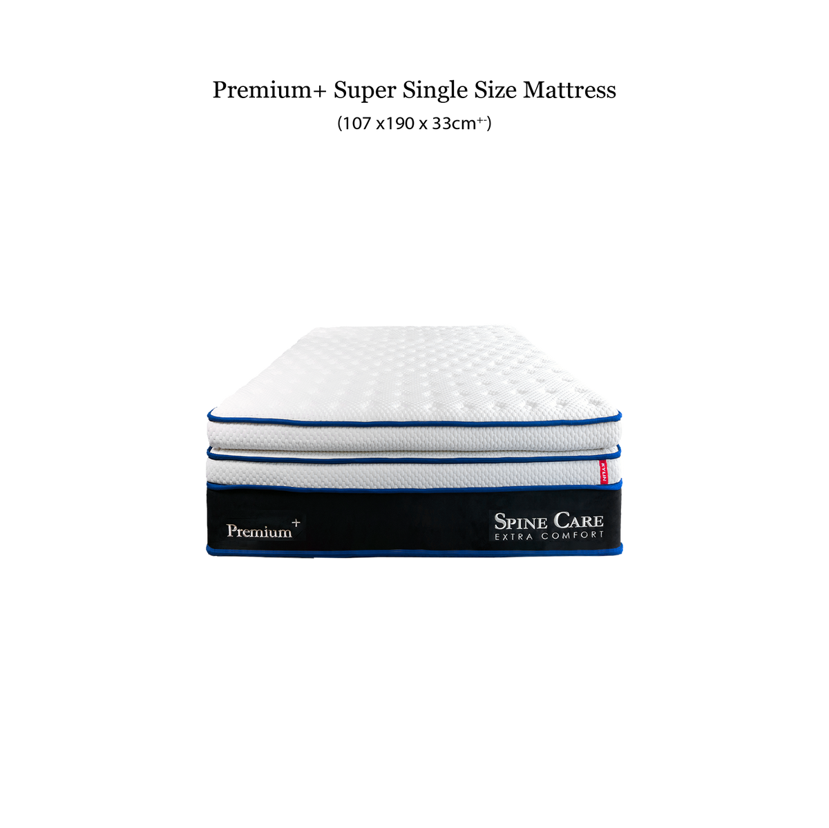 Kylin Premium Hybrid Mattress - Titanium Pocket Spring Supportive Mattress