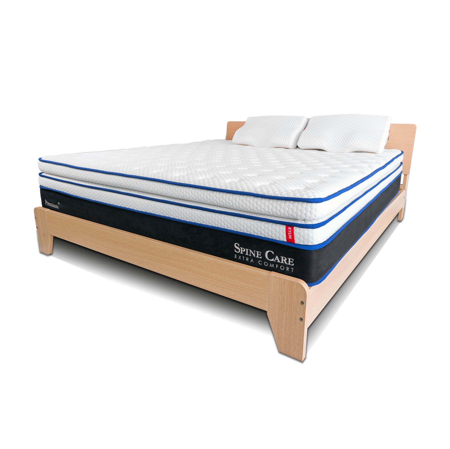 Kylin Premium Hybrid Mattress - Titanium Pocket Spring Supportive Mattress