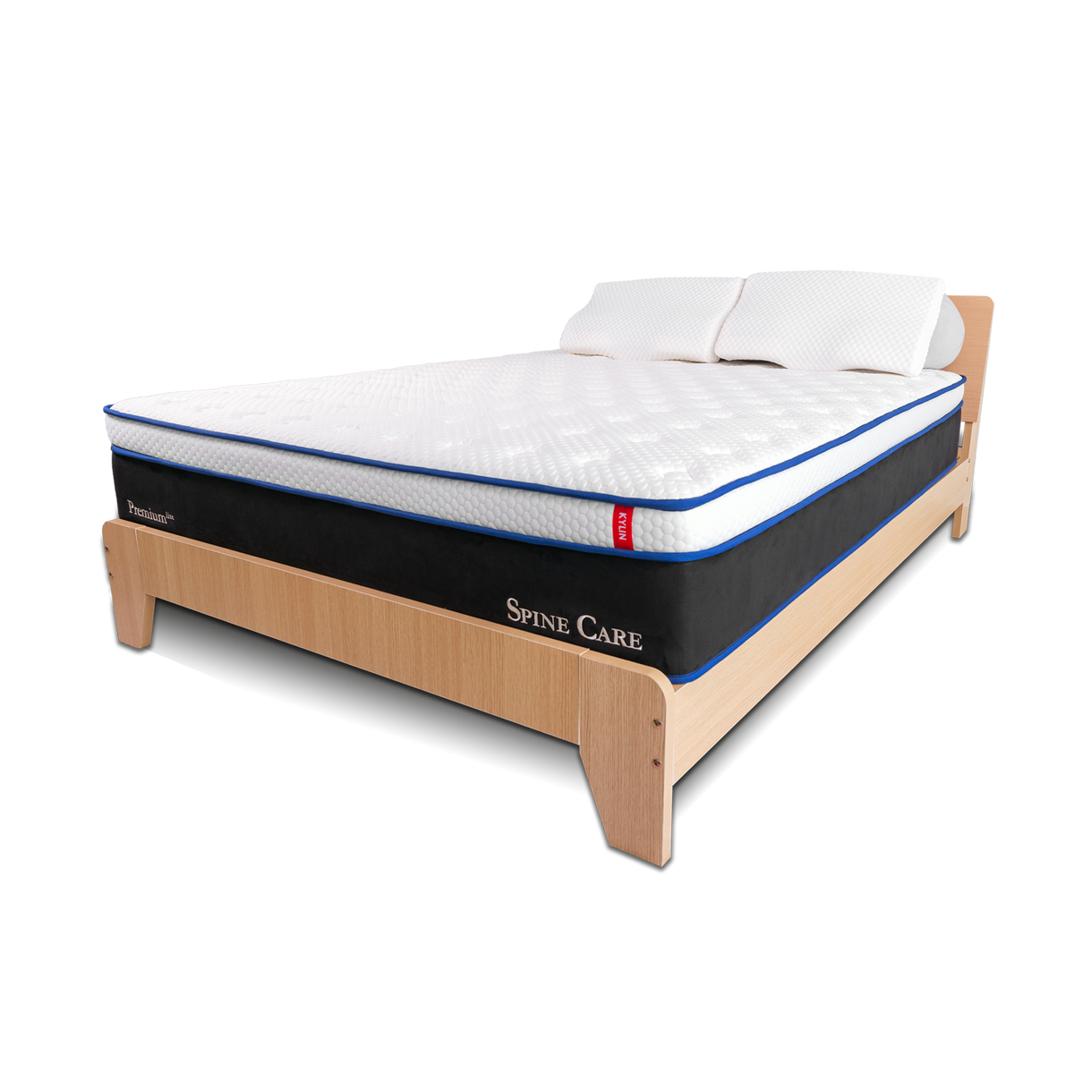 Kylin Premium Hybrid Mattress - Titanium Pocket Spring Supportive Mattress